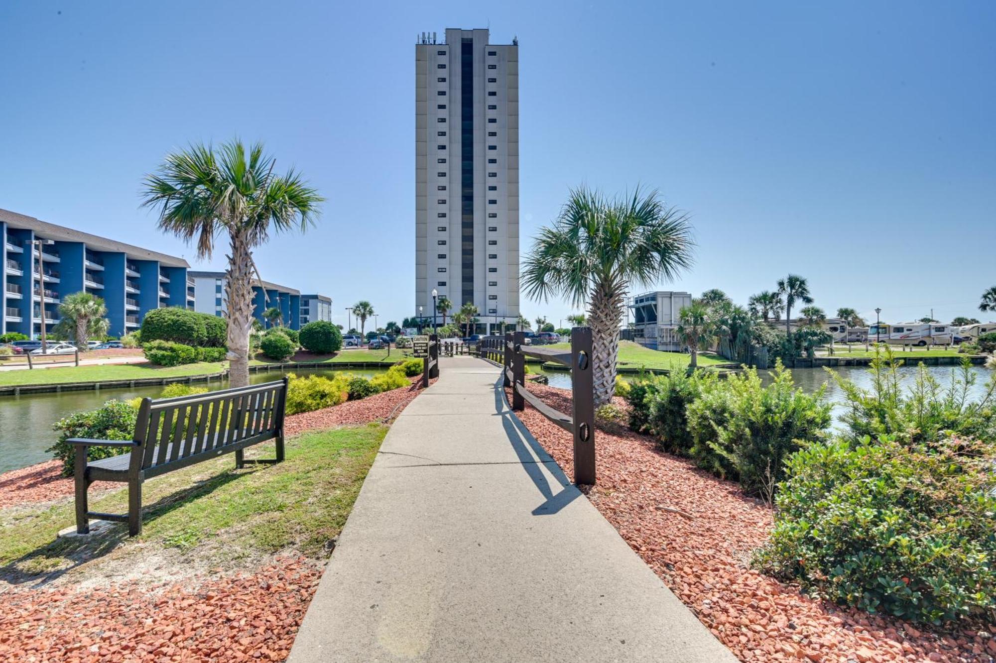 Renovated Oceanfront Resort Condo With Balcony Myrtle Beach Exterior photo