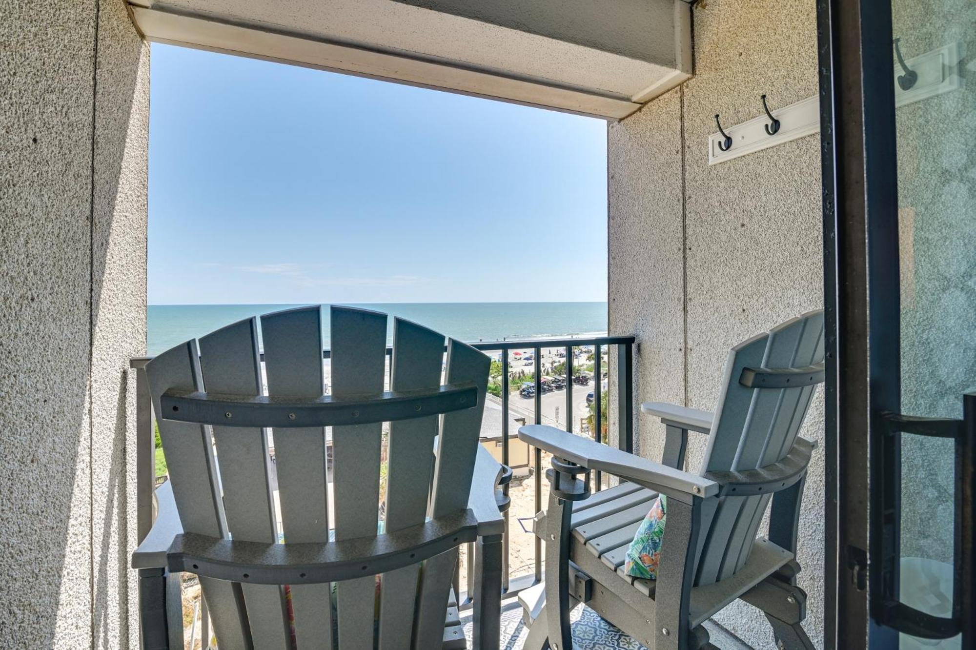 Renovated Oceanfront Resort Condo With Balcony Myrtle Beach Exterior photo